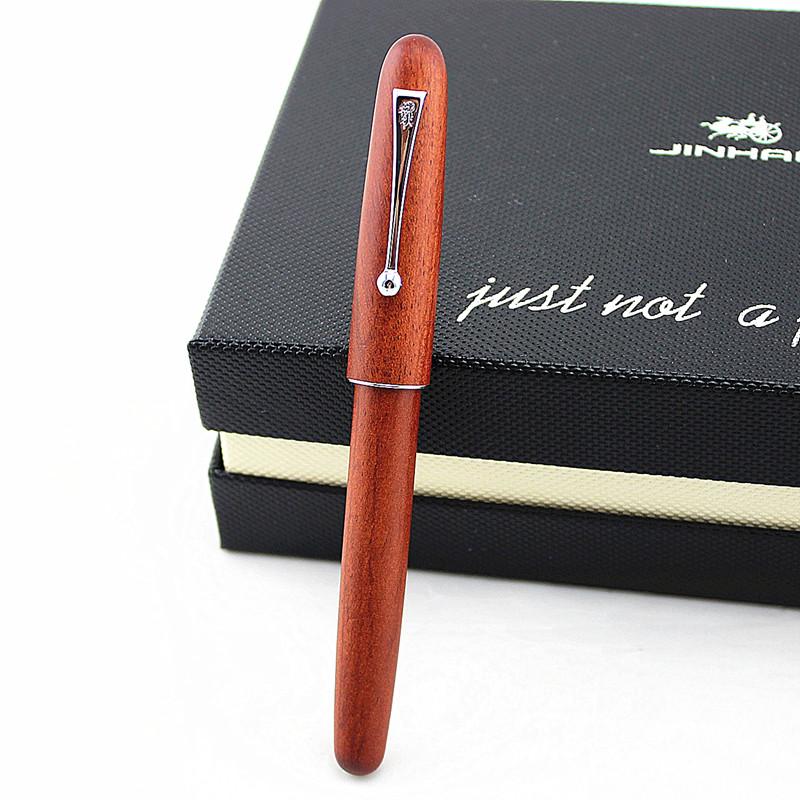Jinhao 9056 Natural Wood Fountain Pen Handmade M/F Nib Ink Pen With A Converter Medium 0.6-0.7mm
Jinhao 9056 Natural Wood Fountain Pen Handmade M/F Nib Ink Pen With A Converter Medium 0.6-0.7mm