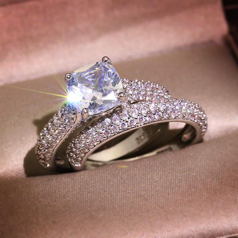 Set Cincin Berlian Kantor Mewah для Wanita S925 Perak Murni Set Pernikahan Pengantin Cincin Pernikahan для Pasangan Mode Hadiah Perhiasan 10
Set Cincin Berlian Kantor Mewah для Wanita S925 Perak Murni Set Pernikahan Pengantin Cincin Pernikahan для Pasangan Mode Hadiah Perhiasan 10