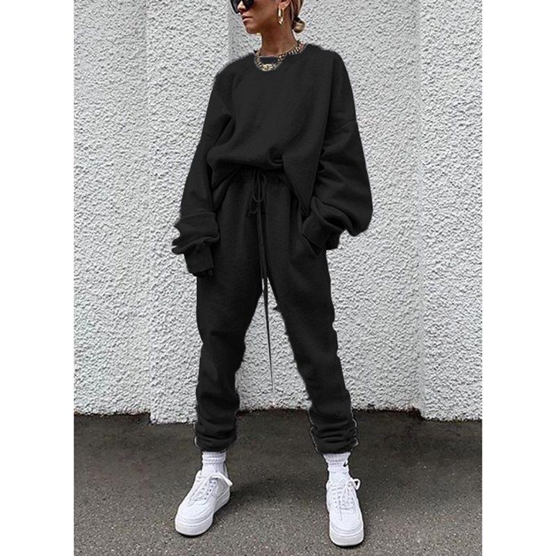 2021 Autumn Women s Solid Color Long Sleeve and Pants Casual Set XXL
2021 Autumn Women s Solid Color Long Sleeve and Pants Casual Set XXL