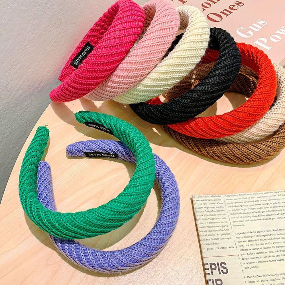 Hair Accessories Headwear Washing Face Hair Band Knitted Hair Hoop Korean Hairband Plush Headband
Hair Accessories Headwear Washing Face Hair Band Knitted Hair Hoop Korean Hairband Plush Headband