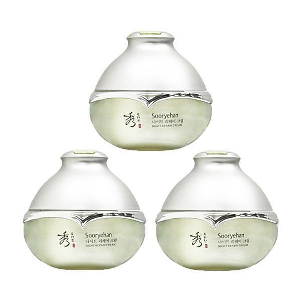 Sooryehan Night Repair Cream 25ml x3
Sooryehan Night Repair Cream 25ml x3