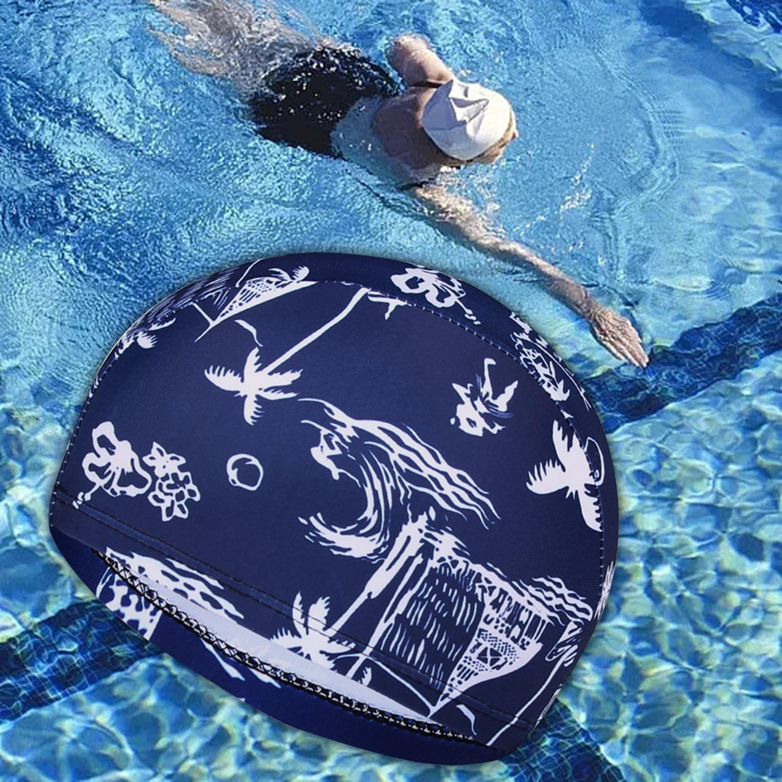 Floral Print Swim Cap for Adults - Unisex Bathing Hat Long Hair Style E
Floral Print Swim Cap for Adults - Unisex Bathing Hat Long Hair Style E