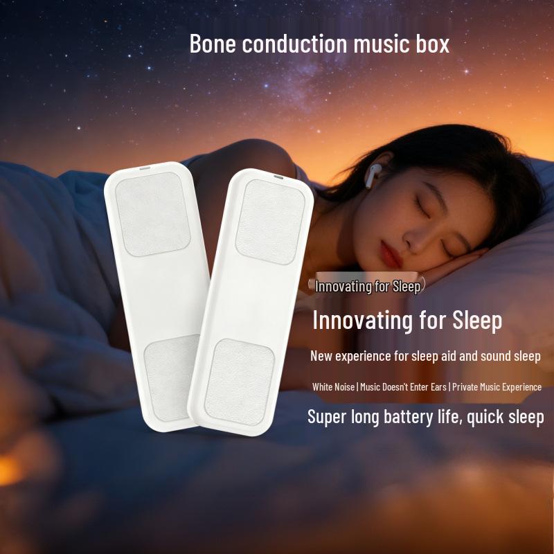 Lightweight Ultra-thin Bone Conduction Bluetooth Earphones with Timer - GCD2 Bone Conduction Bluetooth Speaker білий
Lightweight Ultra-thin Bone Conduction Bluetooth Earphones with Timer - GCD2 Bone Conduction Bluetooth Speaker білий