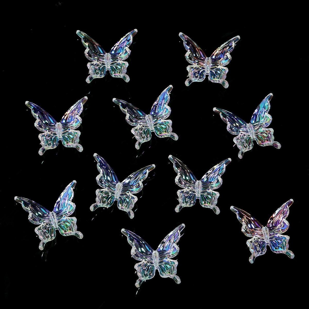 10pcs/lot Glitter Colorful Butterfly Shaped Beads Charm Acrylic Loose Bead For DIY Exquisite Bracelet Necklace Jewelry Accessory
10pcs/lot Glitter Colorful Butterfly Shaped Beads Charm Acrylic Loose Bead For DIY Exquisite Bracelet Necklace Jewelry Accessory