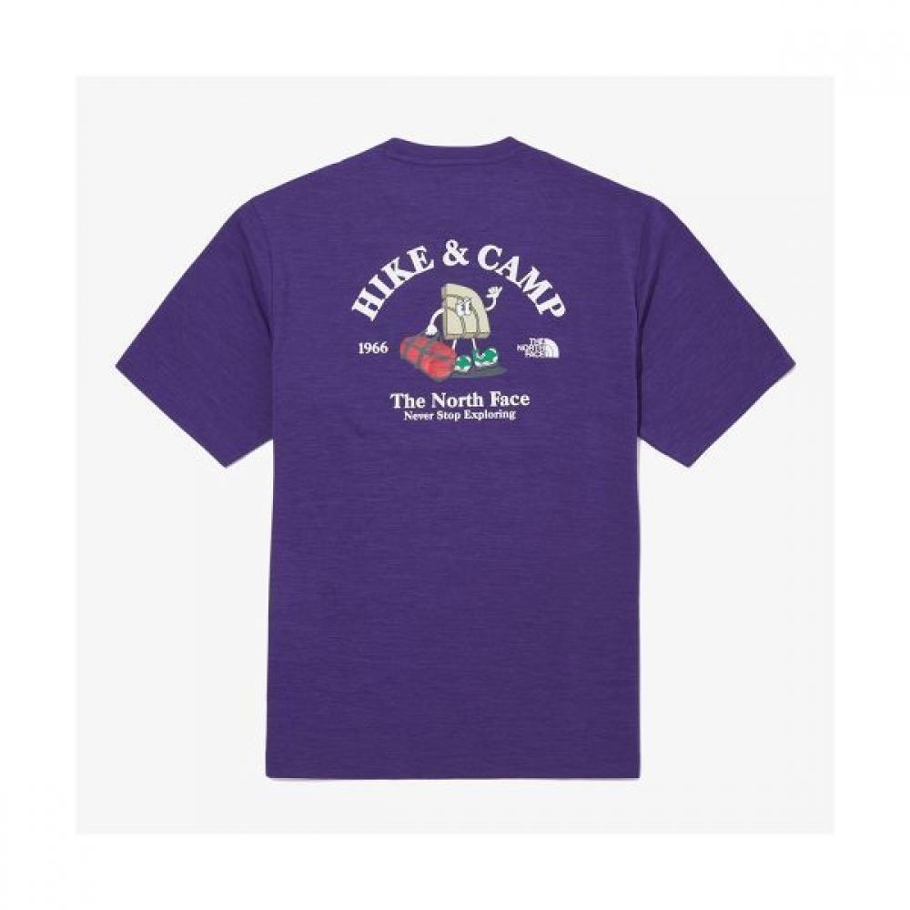 North Face Store Genuine North Face The North Face Nt7uq15d Men S Hike Camp Short Sleeve Round Tee 1796758 DARK PURPLE/85
North Face Store Genuine North Face The North Face Nt7uq15d Men S Hike Camp Short Sleeve Round Tee 1796758 DARK PURPLE/85
