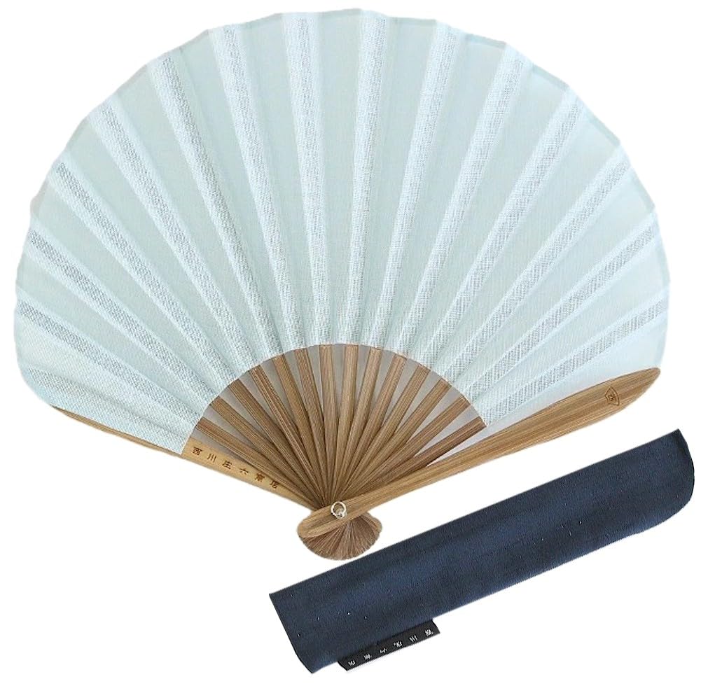 Nishikawa Shouroku Shoten Summer Folding Fan, Gauze Fan for Women, Small Shell-Shaped, High-Quality (Sweet Blue)
Nishikawa Shouroku Shoten Summer Folding Fan, Gauze Fan for Women, Small Shell-Shaped, High-Quality (Sweet Blue)