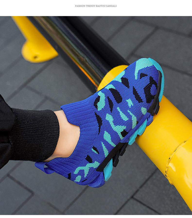 Boys Children Sneakers Breathable Knitted Camouflage Socks Casual Shoes Slipon Lightweight Outdoor Jogging Running Sports Shoes 26
Boys Children Sneakers Breathable Knitted Camouflage Socks Casual Shoes Slipon Lightweight Outdoor Jogging Running Sports Shoes 26