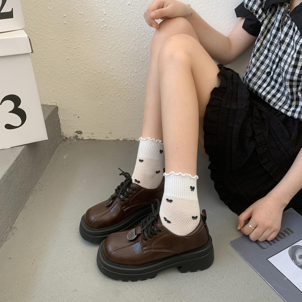 British style casual and thin Mary Jane small leather shoes women s autumn 2024 new platform high-heeled loafer single shoes trend 35 чёрный
British style casual and thin Mary Jane small leather shoes women s autumn 2024 new platform high-heeled loafer single shoes trend 35 чёрный