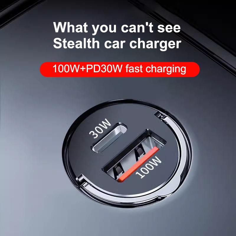 Usb Type C Car Charger Max 100W Mini Car Charger Fast Charging Head Dual-Port Mobile Phone Car Charger For Xiaomi Samsung Huawei
Usb Type C Car Charger Max 100W Mini Car Charger Fast Charging Head Dual-Port Mobile Phone Car Charger For Xiaomi Samsung Huawei