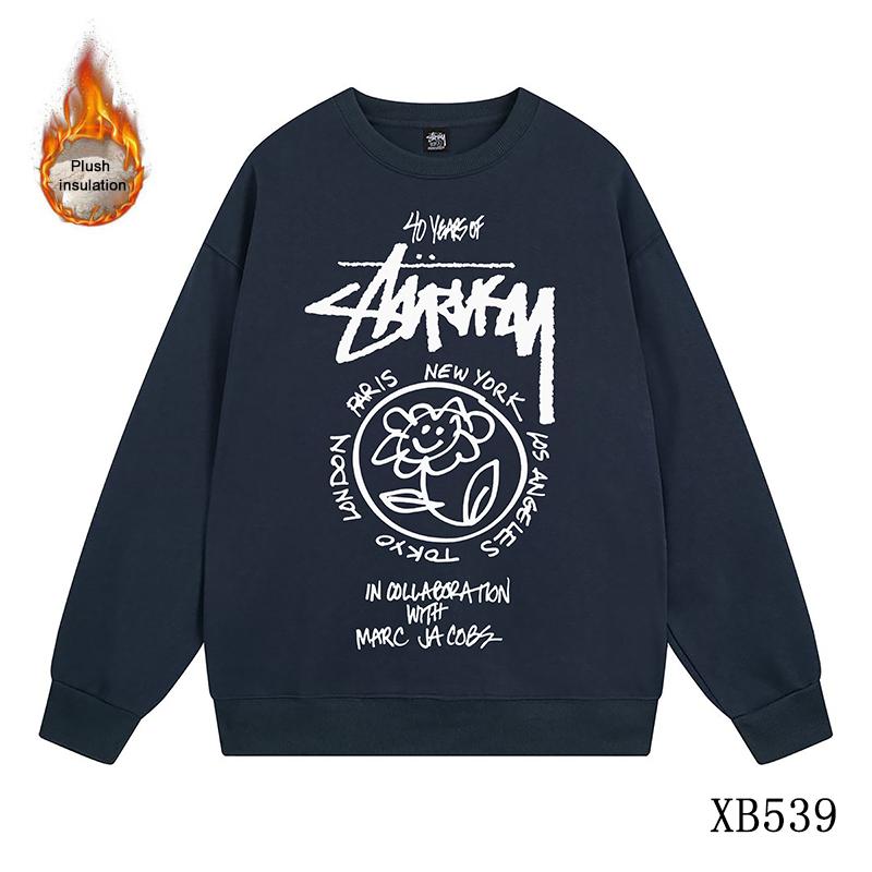 Stussy 2023, осенне-зимний свободный высококачественный хлопковый утолщенный и плюшевый свитер Stussy с круглым вырезом и классическим принтом круизера
Stussy 2023, осенне-зимний свободный высококачественный хлопковый утолщенный и плюшевый свитер Stussy с круглым вырезом и классическим принтом круизера