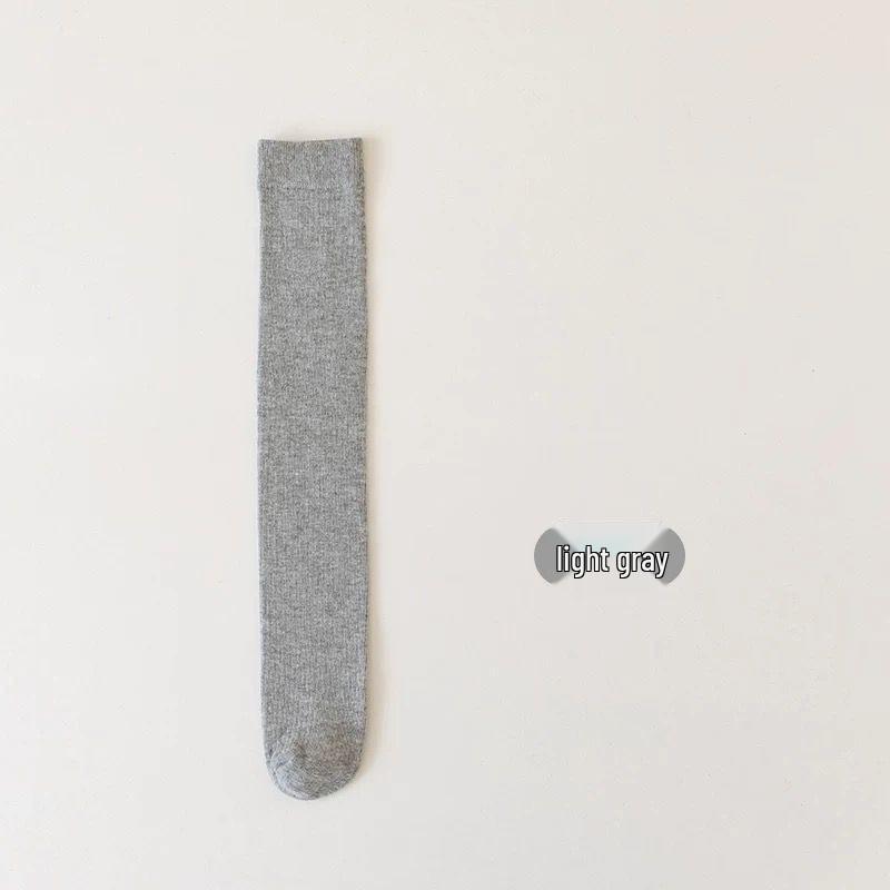 Autumn Korean-Style Girls Knee-High Retro Socks - Trendy Solid Colors for Matching Trench Coats Under knee, 32cm length, height 100-125cm
Autumn Korean-Style Girls Knee-High Retro Socks - Trendy Solid Colors for Matching Trench Coats Under knee, 32cm length, height 100-125cm