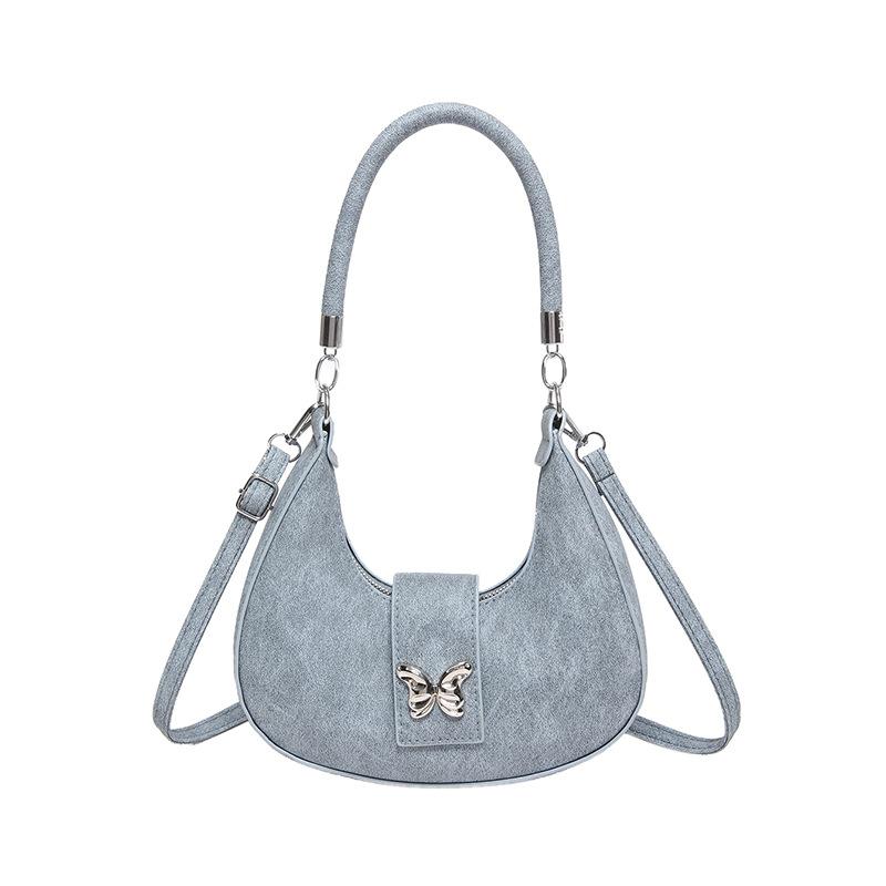 Korean version of texture dumpling bag 2024 spring and summer new personalized messenger bag fashionable foreign butterfly shoulder armpit bag синій
Korean version of texture dumpling bag 2024 spring and summer new personalized messenger bag fashionable foreign butterfly shoulder armpit bag синій