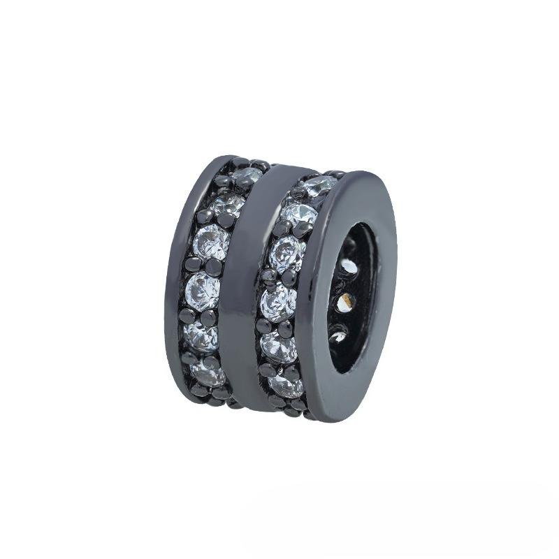 10 Pcs/lot Double Rows Zircon Micro Inlaid Accessories Bracelet Hand Chain Necklace DIY Spacers Beads for Jewelry Making
10 Pcs/lot Double Rows Zircon Micro Inlaid Accessories Bracelet Hand Chain Necklace DIY Spacers Beads for Jewelry Making