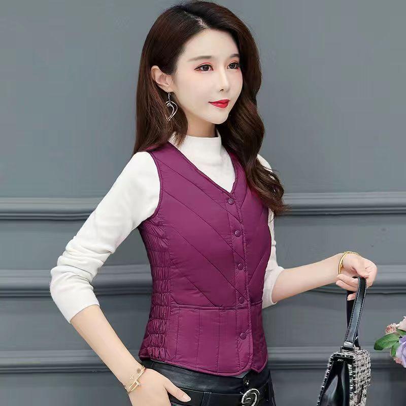 Autumn/Winter Slim-Fit Short Cotton Waistcoat for Women Versatile Waistcoat Layering Warm Thickened Cold Protection 5XL фиолетовый
Autumn/Winter Slim-Fit Short Cotton Waistcoat for Women Versatile Waistcoat Layering Warm Thickened Cold Protection 5XL фиолетовый