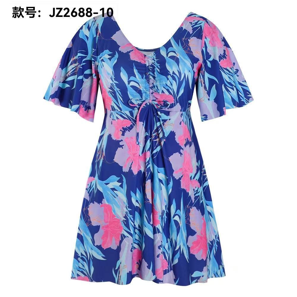 New swimsuit women soak in hot spring fat mm plus size fat girl conservative belly cover and thin flat angle fat floral one-piece swimsuit 6xl suitable for 75-90kg
New swimsuit women soak in hot spring fat mm plus size fat girl conservative belly cover and thin flat angle fat floral one-piece swimsuit 6xl suitable for 75-90kg