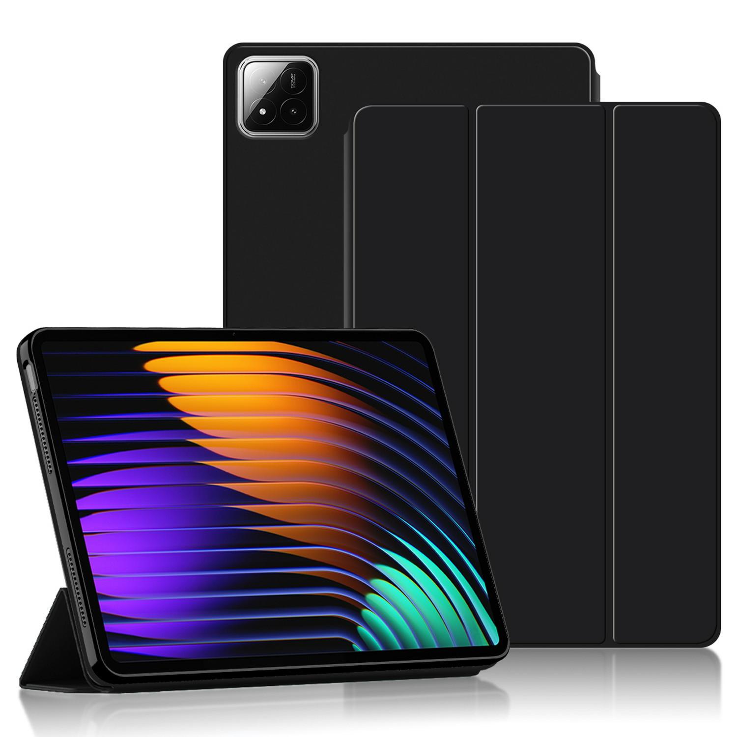 Чехол для Xiaomi Pad 7 из ПУ кожи с задней крышкой из ТПУ, тройная подставка, чехол для планшета с функцией автоматического пробуждения/сна A
Чехол для Xiaomi Pad 7 из ПУ кожи с задней крышкой из ТПУ, тройная подставка, чехол для планшета с функцией автоматического пробуждения/сна A