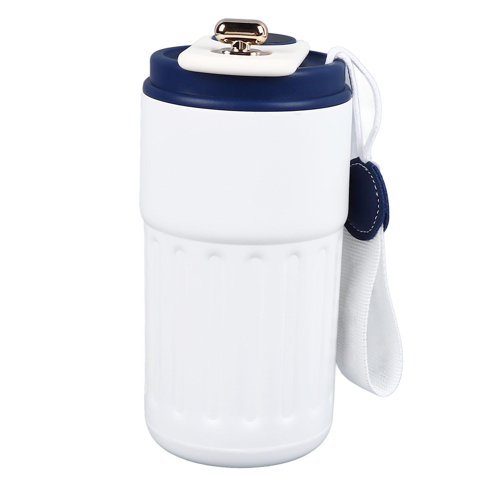 Изолированная умная бутылка для воды Минималистичная портативная интеллектуальная с дисплеем температуры Кружка для кофе для студентов White Blue
Изолированная умная бутылка для воды Минималистичная портативная интеллектуальная с дисплеем температуры Кружка для кофе для студентов White Blue