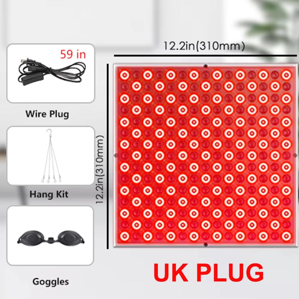 660nm Red Light 850nm Infrared LED Panel Full Body Face Skin Care Beauty Health for Joint Muscle Comfort Daily Use UK Plug
660nm Red Light 850nm Infrared LED Panel Full Body Face Skin Care Beauty Health for Joint Muscle Comfort Daily Use UK Plug