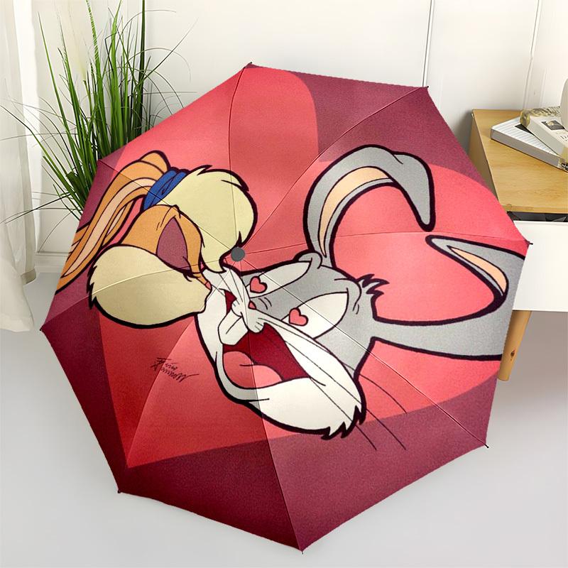 1pc Bugs Bunny and Lola Bunny Heart Umbrella with Plastic Handle,Cartoon Pattern,Suitable for All Seasons Multi-functional Umbrella345
1pc Bugs Bunny and Lola Bunny Heart Umbrella with Plastic Handle,Cartoon Pattern,Suitable for All Seasons Multi-functional Umbrella345