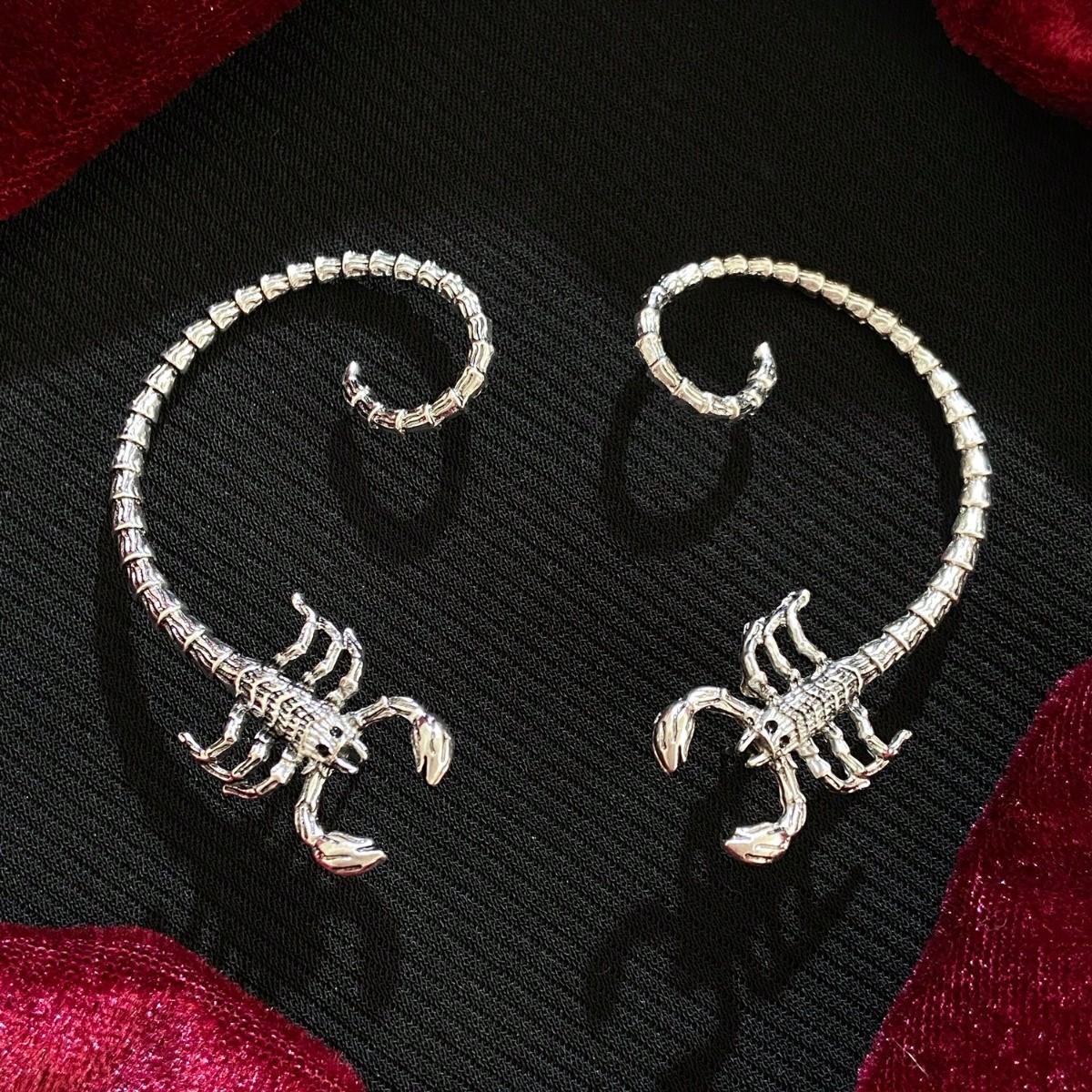 Cute Scorpion Ear Crawler | Gothic Punk Earrings | Women s Avant Garde Aesthetic Jewelry срібний
Cute Scorpion Ear Crawler | Gothic Punk Earrings | Women s Avant Garde Aesthetic Jewelry срібний
