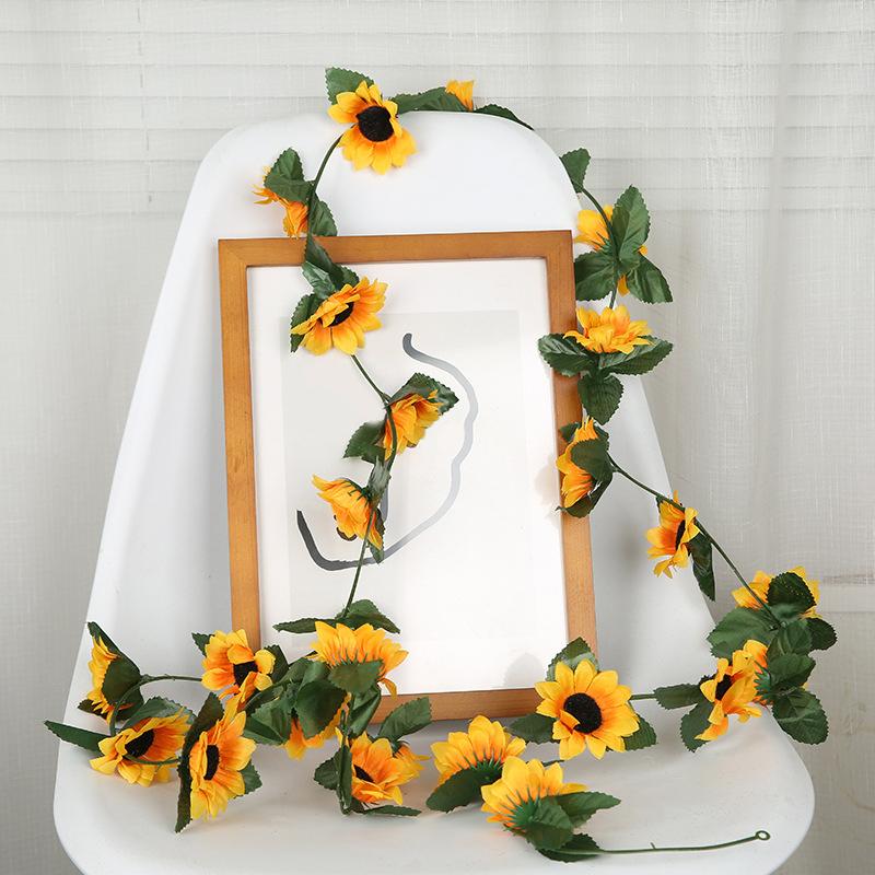 Artificial Sunflower Rattan Wall Decor Home Garden Wreath Vine Wedding Party Simulation Decorations
Artificial Sunflower Rattan Wall Decor Home Garden Wreath Vine Wedding Party Simulation Decorations