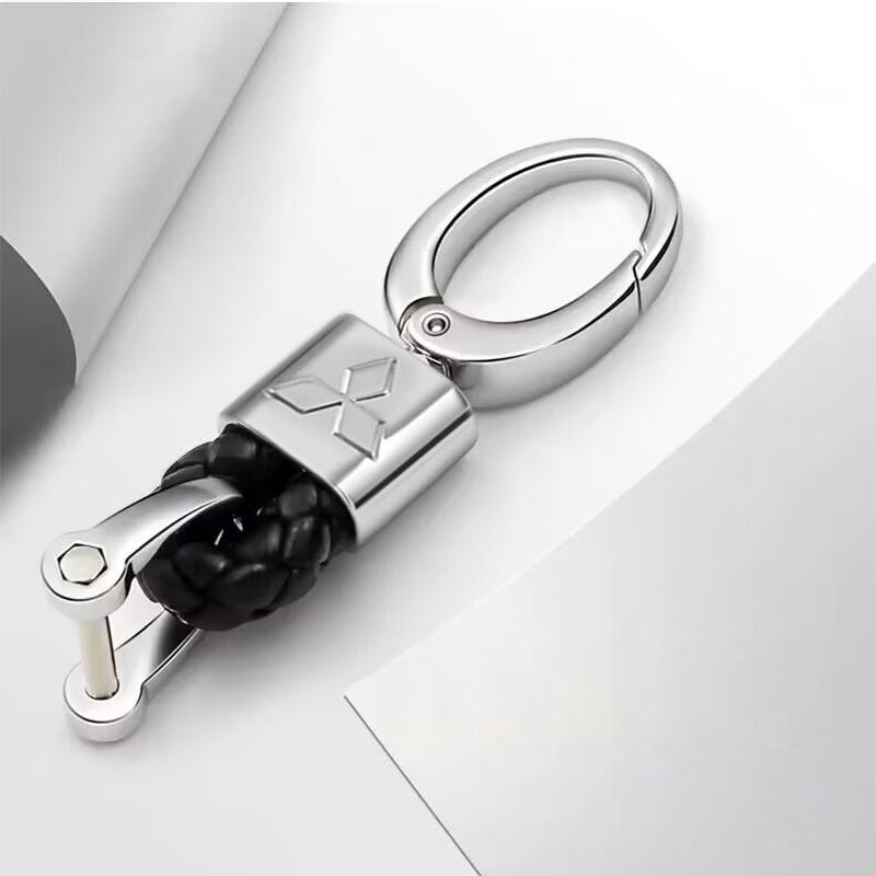 Car Styling 3D Metal+Leather Braided Woven Rope Keychain For Mitsubishi Asx Lancer Outlander Pajero Ralliart Accessories
Car Styling 3D Metal+Leather Braided Woven Rope Keychain For Mitsubishi Asx Lancer Outlander Pajero Ralliart Accessories