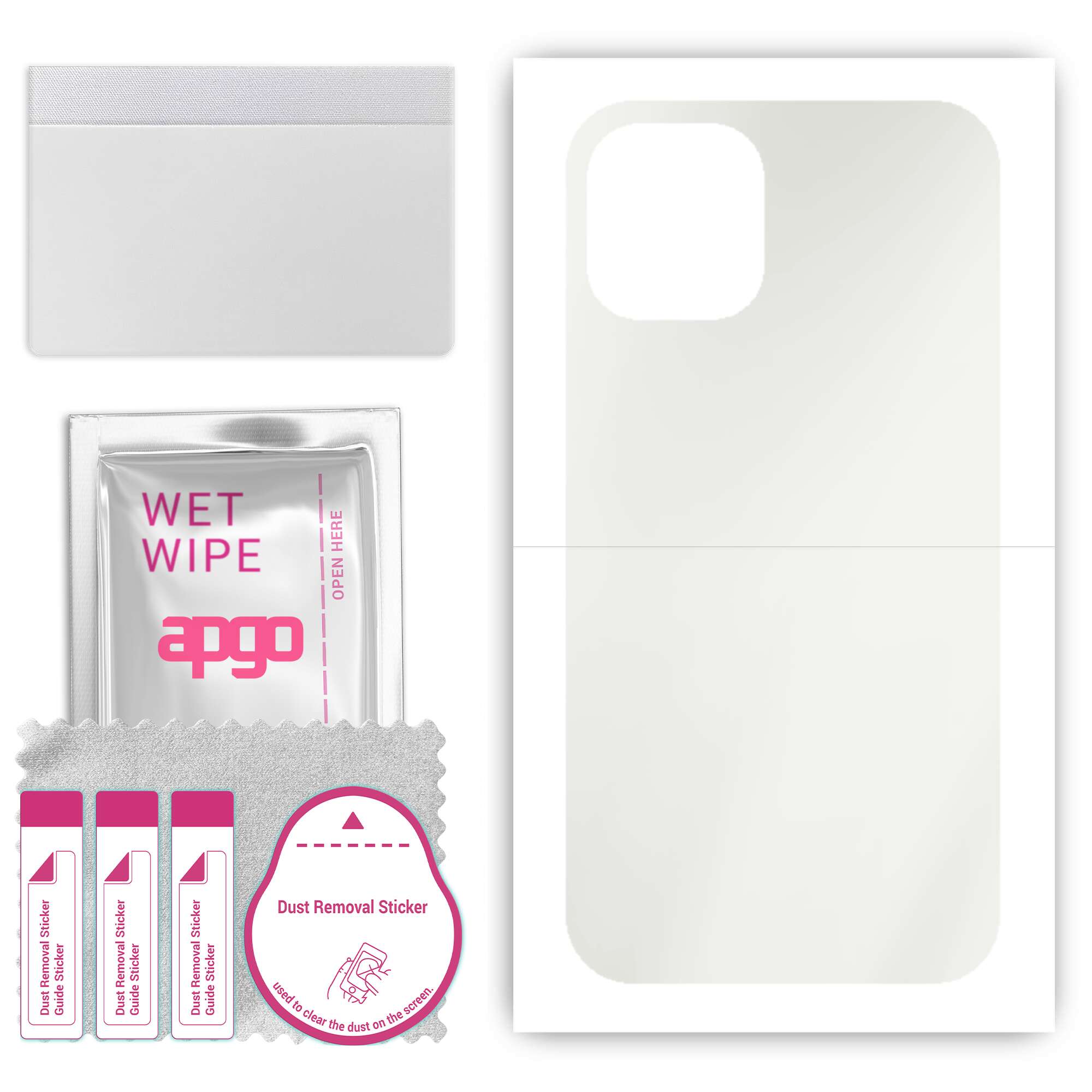 apgo MATTE Protective Skin Sticker для задньої панелі, сумісний з Apple iPhone 12 mini, Wrap Film, Hydrogel Film, гнучкий, м’який ТПУ з позиціонуванням la
apgo MATTE Protective Skin Sticker для задньої панелі, сумісний з Apple iPhone 12 mini, Wrap Film, Hydrogel Film, гнучкий, м’який ТПУ з позиціонуванням la