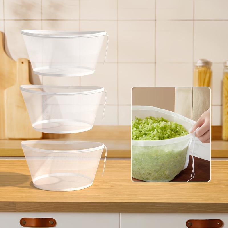 3pcs Reusable Nut Milk Bags - Fine Mesh Food Strainers for Soy Milk & Dumpling Filling 3pcs pack(S/M/L mixed)
3pcs Reusable Nut Milk Bags - Fine Mesh Food Strainers for Soy Milk & Dumpling Filling 3pcs pack(S/M/L mixed)