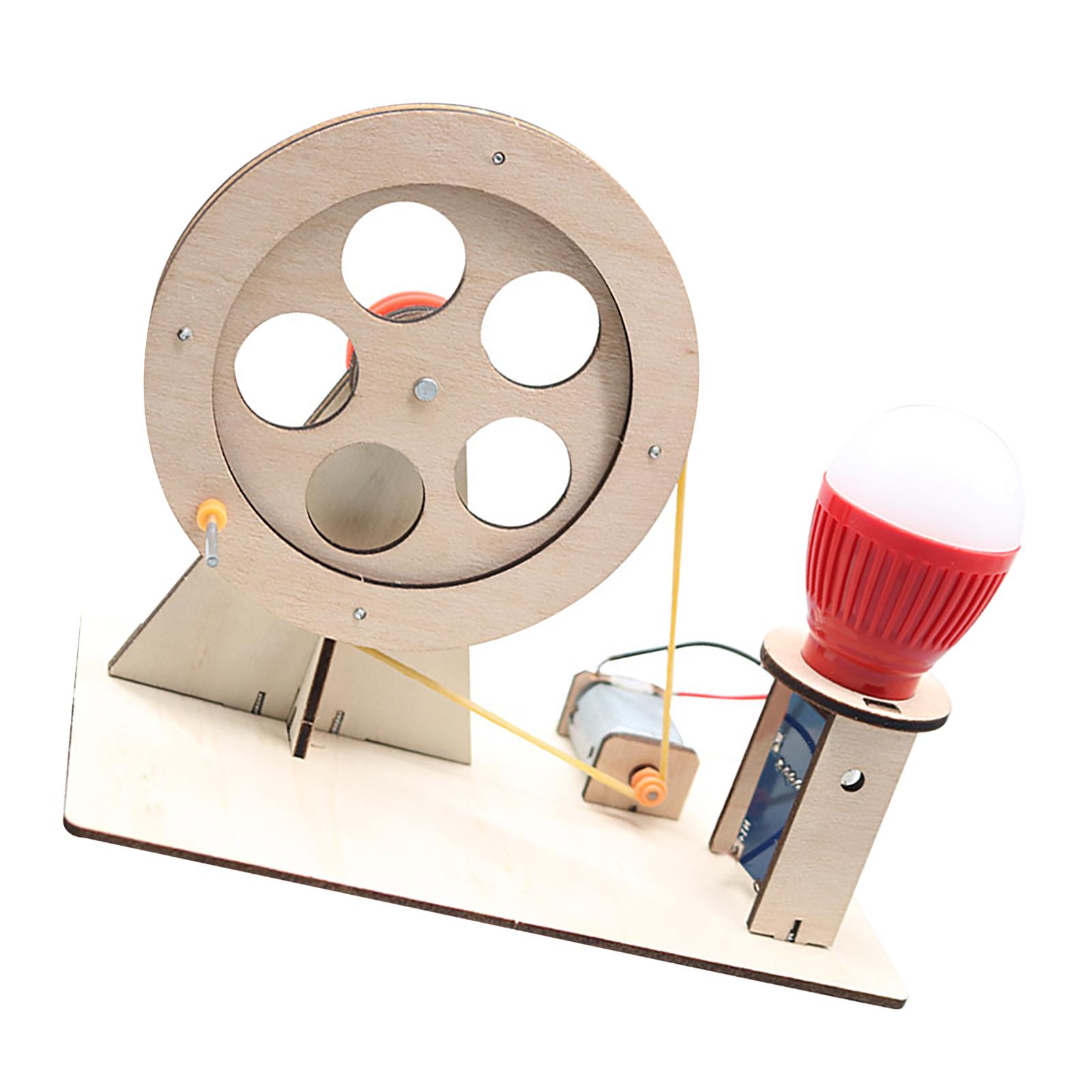 Hand Cranked Generator Power Set Wooden DIY Manual Science Experiment Educational Generator Projects for Boys Girls
Hand Cranked Generator Power Set Wooden DIY Manual Science Experiment Educational Generator Projects for Boys Girls