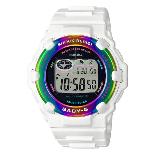 Casio Baby-G Radio-Controlled Solar Watch, Love Sea and the Earth, Collaboration with Ice Search Japan, BGR-3000UK-7JR, Women s, White
Casio Baby-G Radio-Controlled Solar Watch, Love Sea and the Earth, Collaboration with Ice Search Japan, BGR-3000UK-7JR, Women s, White