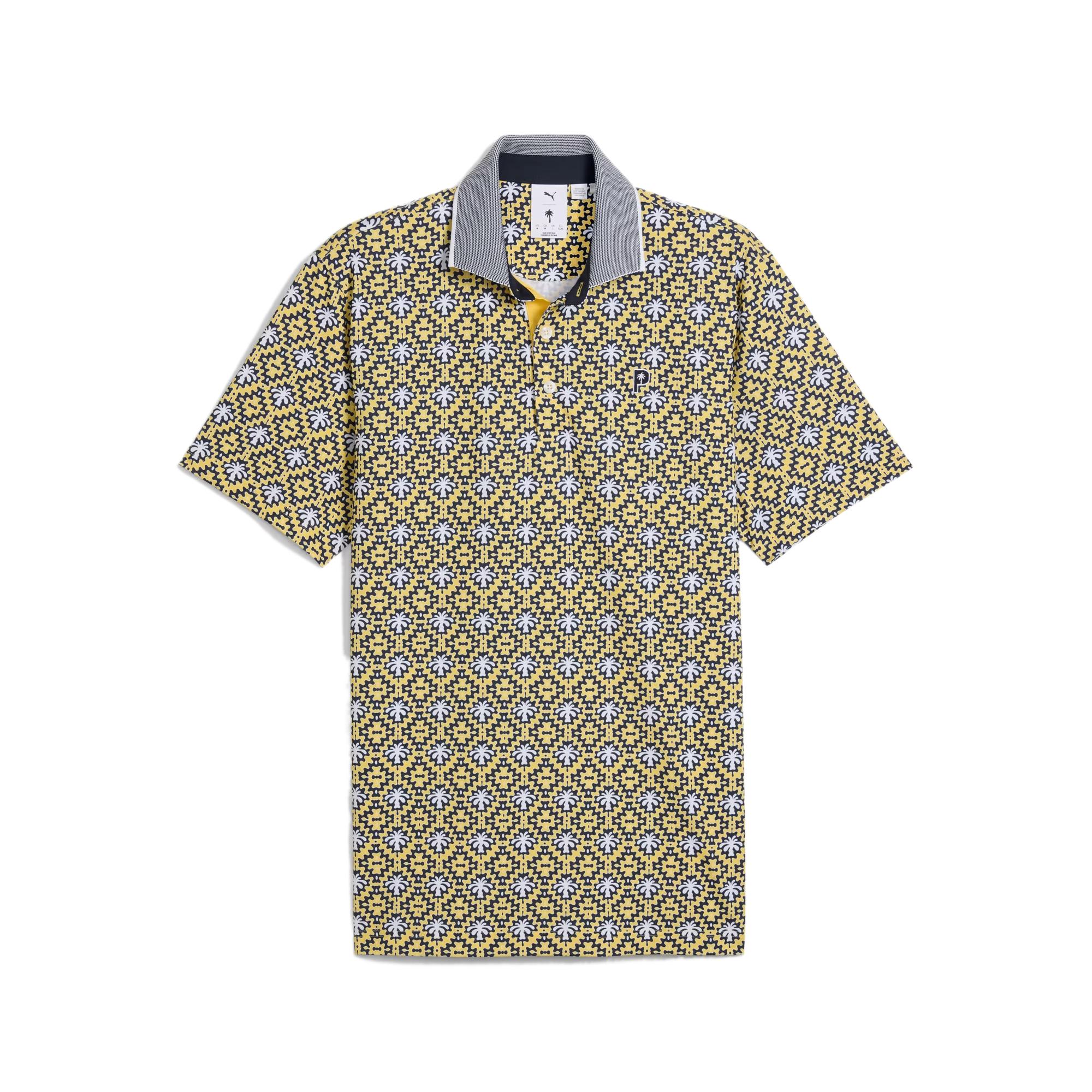 Puma Ptc Tile Fashionable Versatile Skin-Friendly Soft Short Sleeve Polo Shirt Men Polo Shirts Yellow 630033-01 M
Puma Ptc Tile Fashionable Versatile Skin-Friendly Soft Short Sleeve Polo Shirt Men Polo Shirts Yellow 630033-01 M