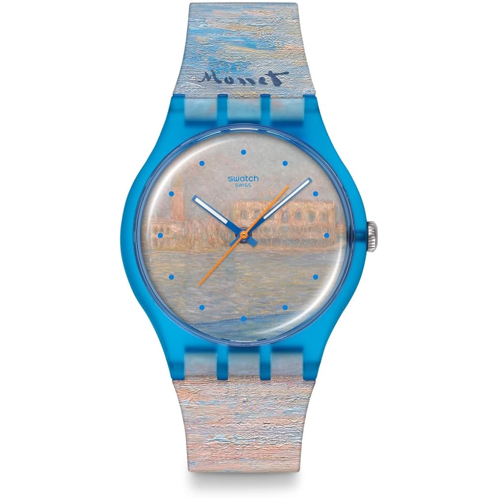 Годинник Swatch New Gent Biosourced Monet s Palazzo Ducale, SO29Z150, Унісекс, Синій
Годинник Swatch New Gent Biosourced Monet s Palazzo Ducale, SO29Z150, Унісекс, Синій