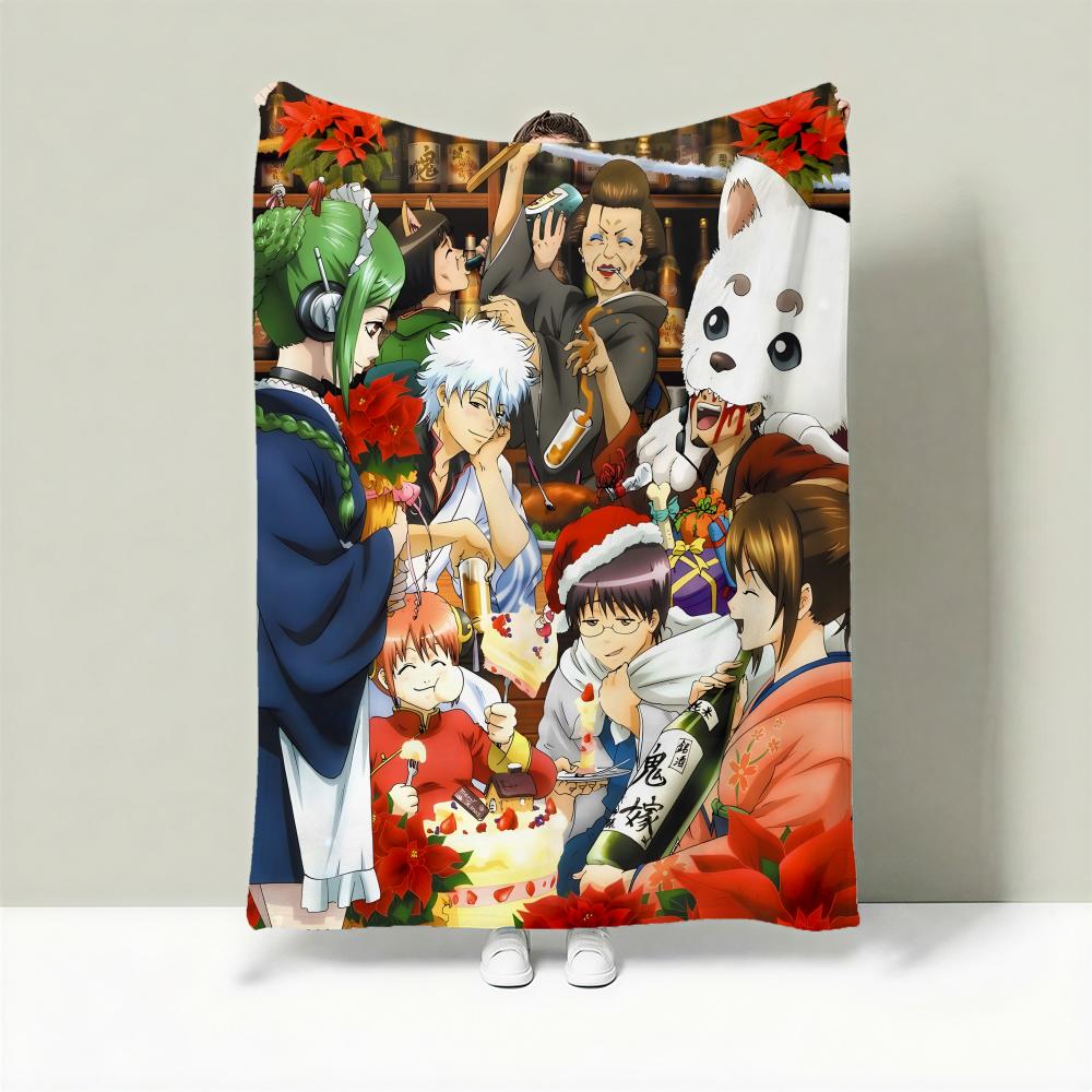 Anime G-Gintama Throw Lightweight 240g Flannel Blanket Soft Skin-friendly for Summer Cooling 75cmx90cm
Anime G-Gintama Throw Lightweight 240g Flannel Blanket Soft Skin-friendly for Summer Cooling 75cmx90cm