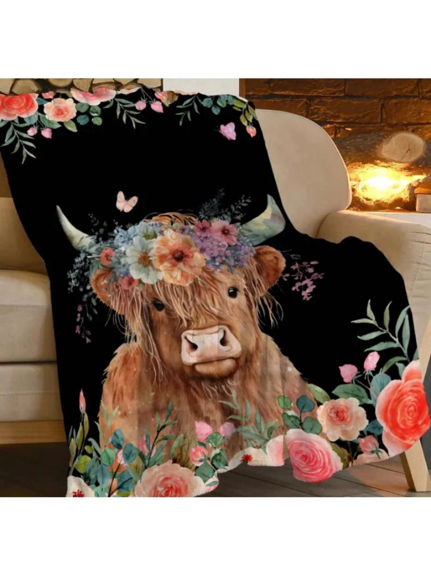 Highland Cow Blanket Super Soft Comfortable Warm Highland Cow Blanket Great Gift For And Women 75X95CM сірий колір
Highland Cow Blanket Super Soft Comfortable Warm Highland Cow Blanket Great Gift For And Women 75X95CM сірий колір