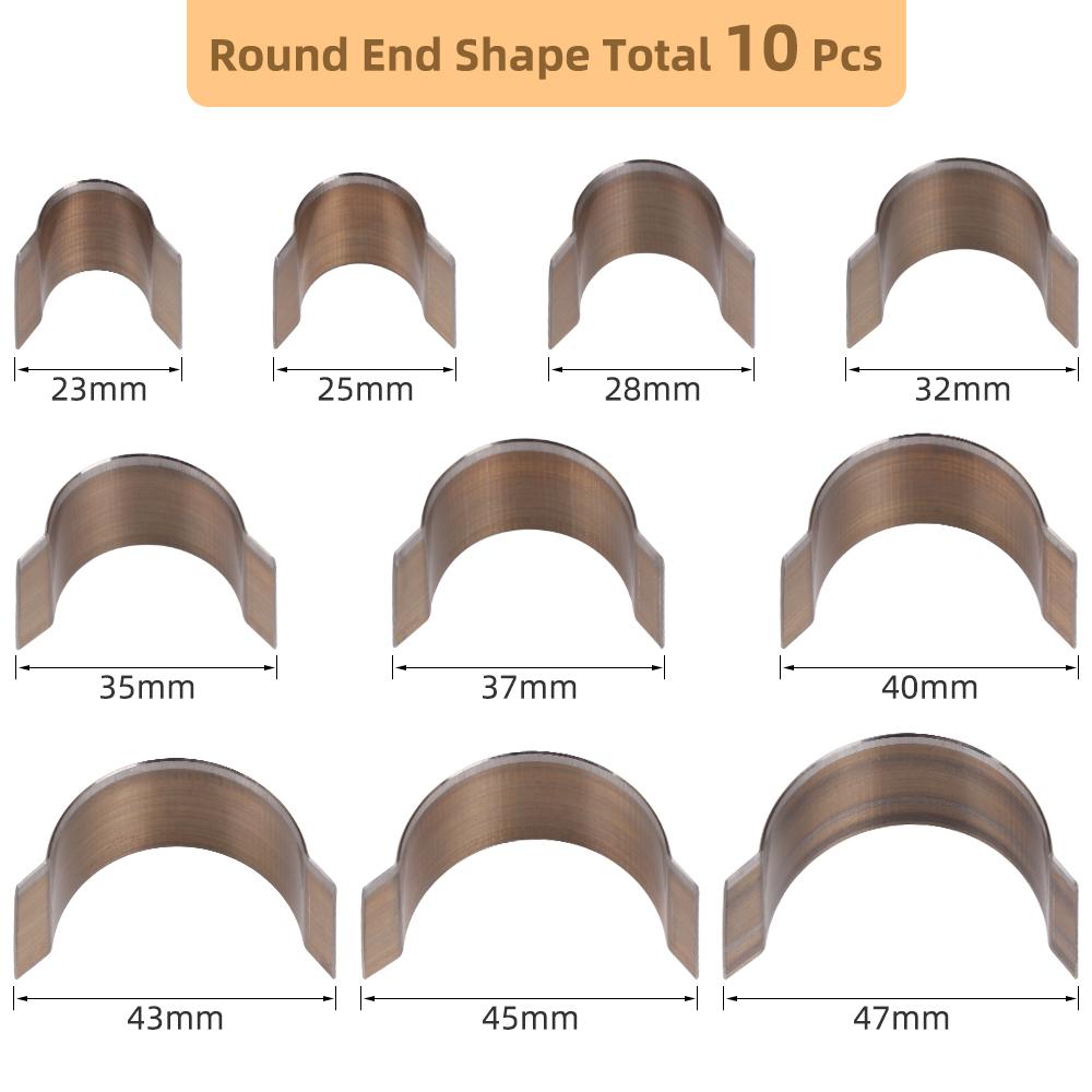 10pc Handmade Watch Strap Sharp Head Knife Mold, DIY Leather Belt Head & Hand Bag Shoulder Strap Round Tail Stamping Punch Mold
10pc Handmade Watch Strap Sharp Head Knife Mold, DIY Leather Belt Head & Hand Bag Shoulder Strap Round Tail Stamping Punch Mold