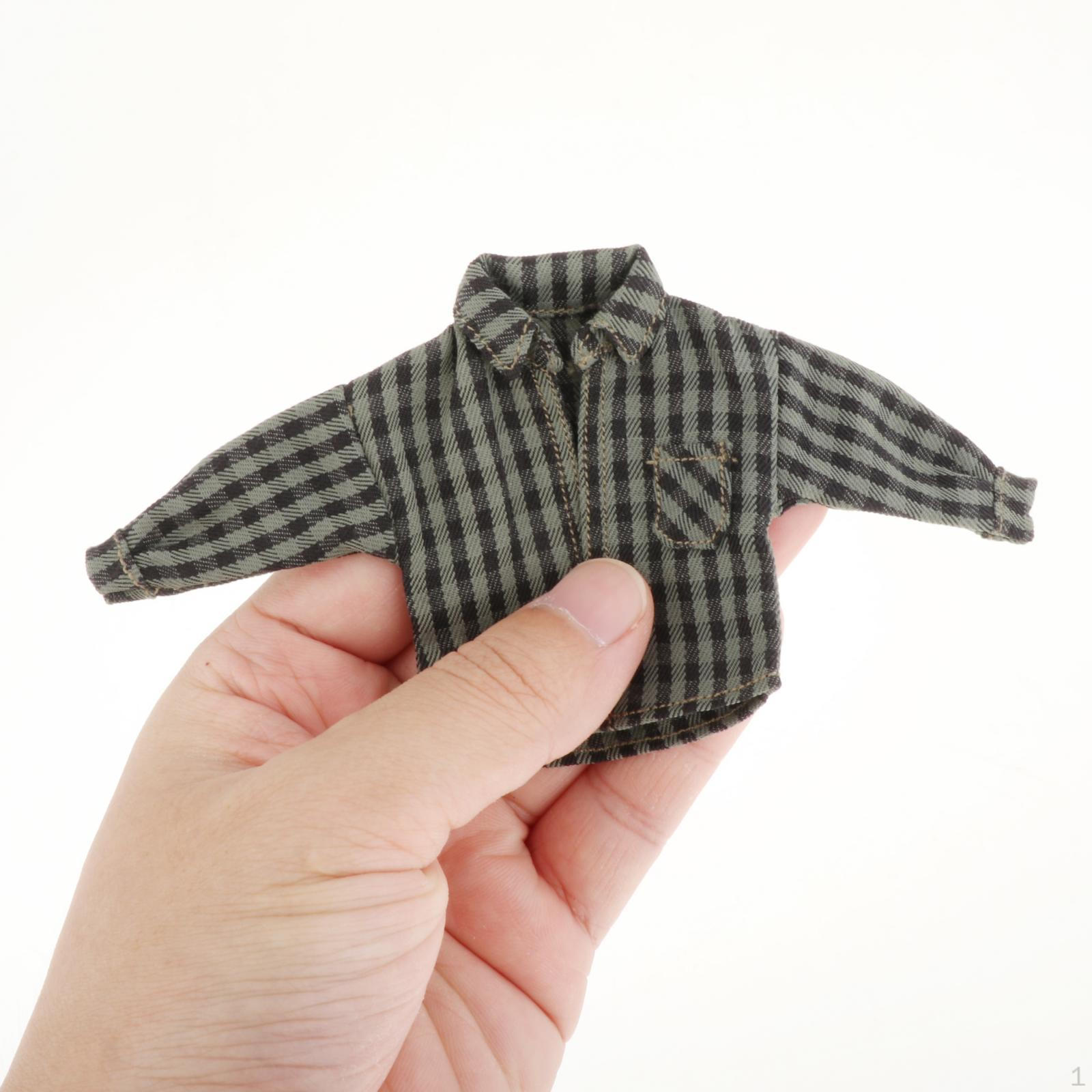 1/12 Male Action Figure Shirt Mini Apparel Casual Doll Clothing for 6 inch Models Green
1/12 Male Action Figure Shirt Mini Apparel Casual Doll Clothing for 6 inch Models Green