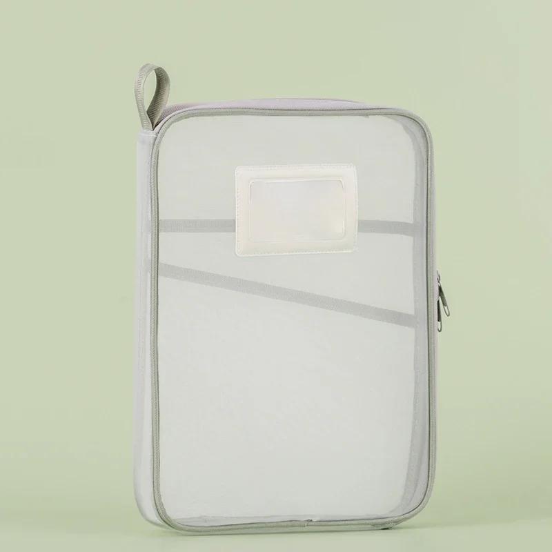 A4 Stationery Storage Bag Double-layer Mesh Makeup Bag Large Capacity Organizer Folders School Office Supplies Stationary Bag 31x23.5x4cm зелёный
A4 Stationery Storage Bag Double-layer Mesh Makeup Bag Large Capacity Organizer Folders School Office Supplies Stationary Bag 31x23.5x4cm зелёный
