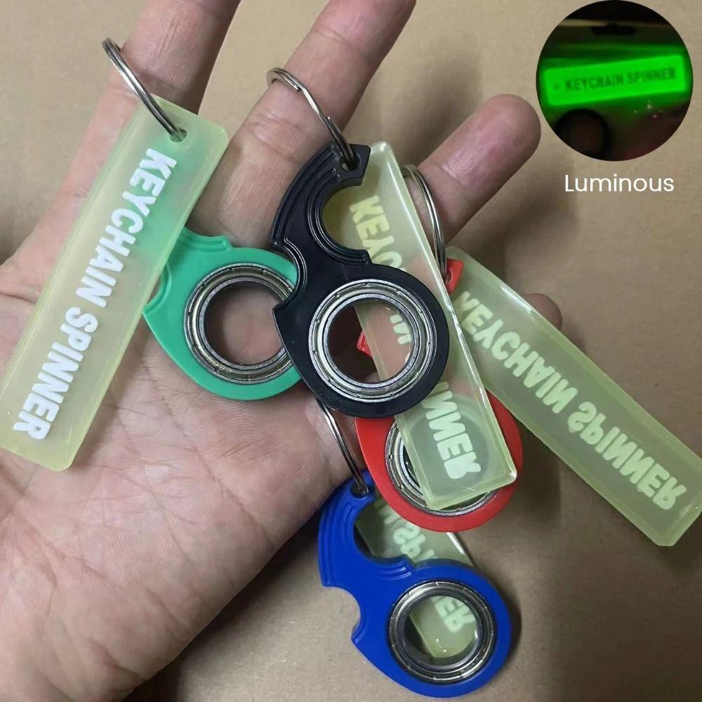 Luminous Fidget Spinner Keychain Anti-Anxiety Fingertip Rotation Keychain Birthday Gift чорний
Luminous Fidget Spinner Keychain Anti-Anxiety Fingertip Rotation Keychain Birthday Gift чорний