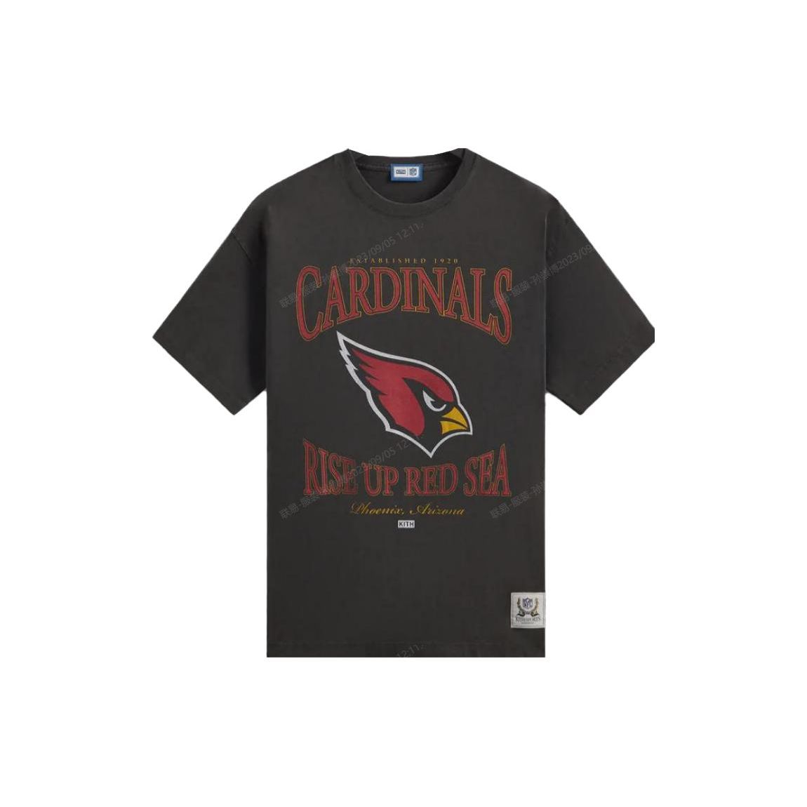Kith For The NFL: Cardinals Vintage Tee Black Unisex Tops KHM031593-001
Kith For The NFL: Cardinals Vintage Tee Black Unisex Tops KHM031593-001