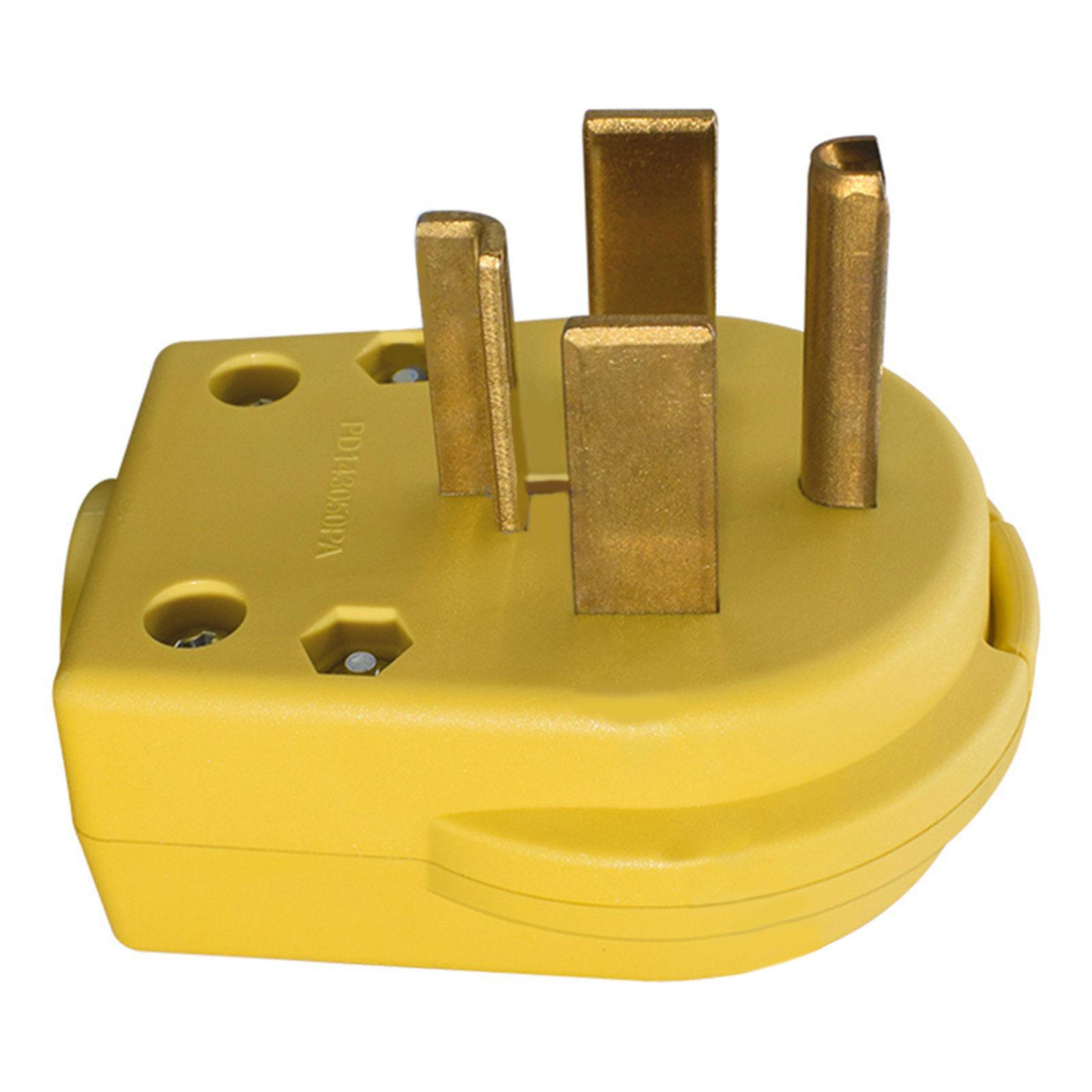 High Current NEMA 14 30P Industrial Plug 30Amp 250V 4 Poles PD1430PA For Heavy Duty Appliances жёлтый
High Current NEMA 14 30P Industrial Plug 30Amp 250V 4 Poles PD1430PA For Heavy Duty Appliances жёлтый