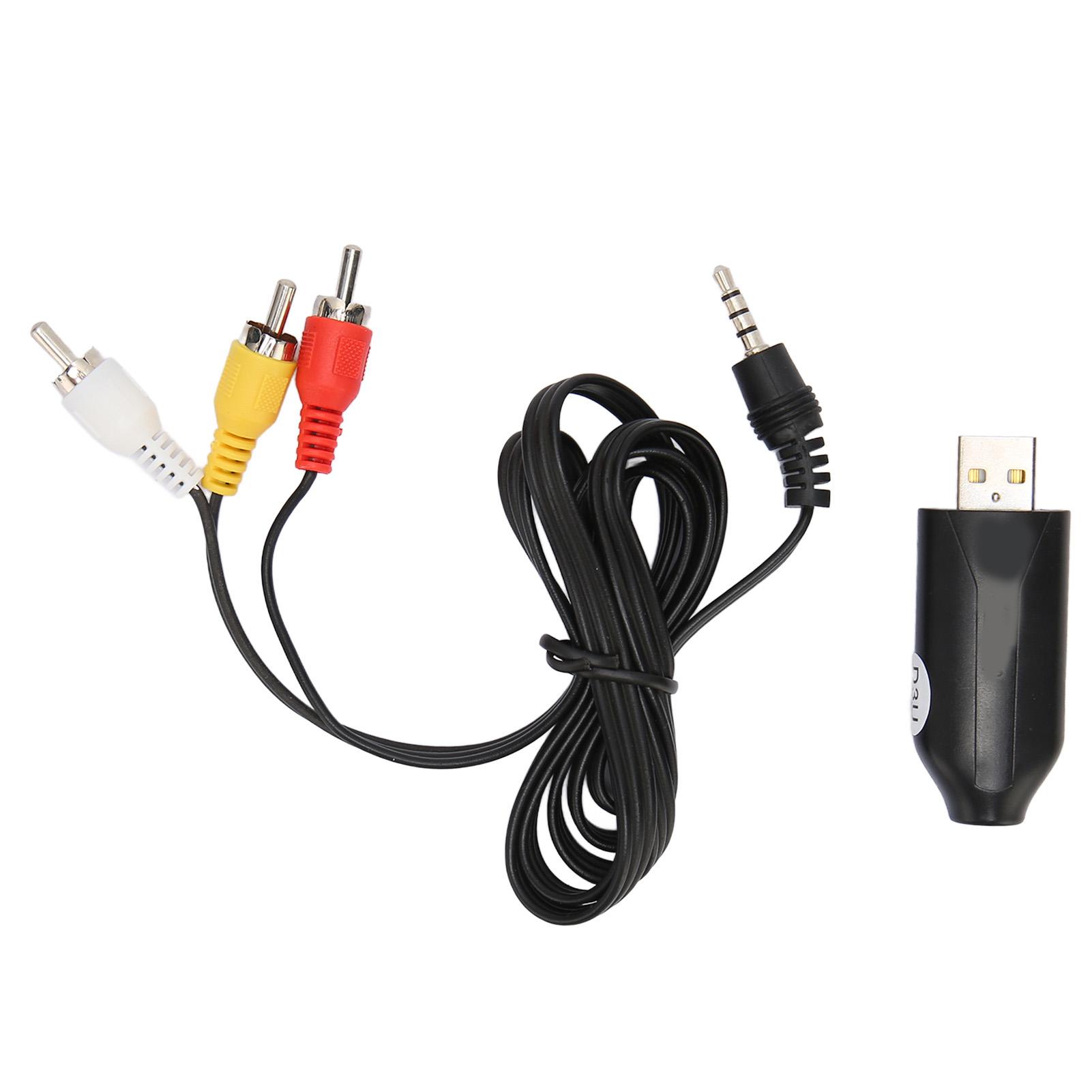 USB Video Capture Card Professional Plug and Play VHS to DVD RCA AV to USB Video Capture Card for
USB Video Capture Card Professional Plug and Play VHS to DVD RCA AV to USB Video Capture Card for