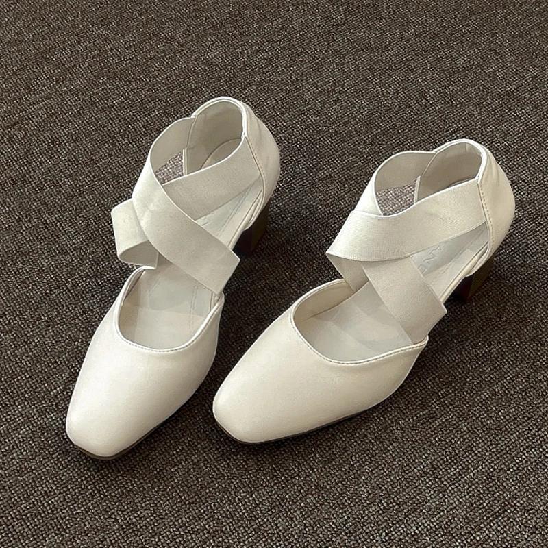 Brand Shoes for Women Elastic Band Women s High Heels Fashion Square Toe Dress Pumps Women New Plus Size Solid Heels Women 42
Brand Shoes for Women Elastic Band Women s High Heels Fashion Square Toe Dress Pumps Women New Plus Size Solid Heels Women 42