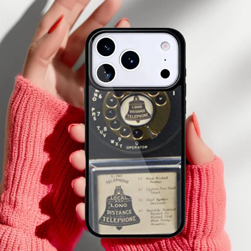 Retro Vintage Blue Telephone Phone Case for iPhone 17 Air 16e 15 14 13 Pro Max Back Cover for 12 11 Pro Coque iPhone 11
Retro Vintage Blue Telephone Phone Case for iPhone 17 Air 16e 15 14 13 Pro Max Back Cover for 12 11 Pro Coque iPhone 11