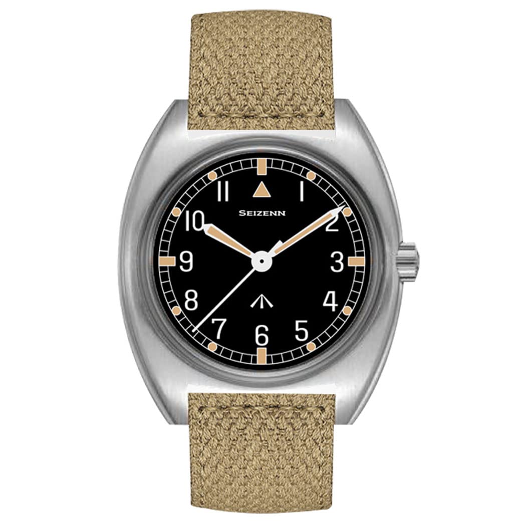 SEIZEEN Мужские часы, Механические часы с ручным заводом, Часы-авиатор класса люкс, Водонепроницаемость 50 м, Минеральное стекло с куполом (Часы Авиатор 1)
SEIZEEN Мужские часы, Механические часы с ручным заводом, Часы-авиатор класса люкс, Водонепроницаемость 50 м, Минеральное стекло с куполом (Часы Авиатор 1)