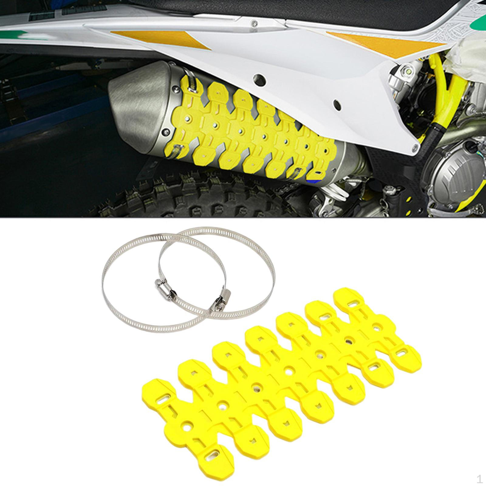 Morcycle Exhaust Protecr for Replaces Install 1 Set Yellow
Morcycle Exhaust Protecr for Replaces Install 1 Set Yellow