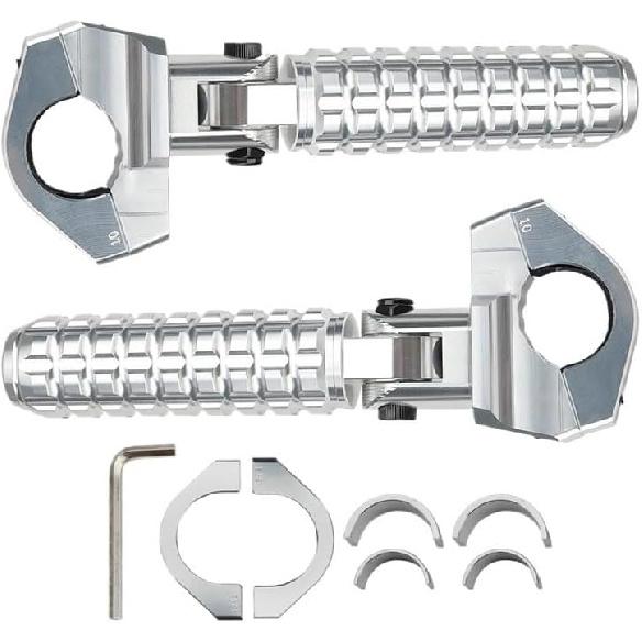 Motorcycle Foot Pedals Rests for R1200GS R1250GS R1300GS Universal Footrest F900 F850 F750 G310 GS R S1000 M1000RR Foldable Foot Pegs Pedals Moto срібний
Motorcycle Foot Pedals Rests for R1200GS R1250GS R1300GS Universal Footrest F900 F850 F750 G310 GS R S1000 M1000RR Foldable Foot Pegs Pedals Moto срібний