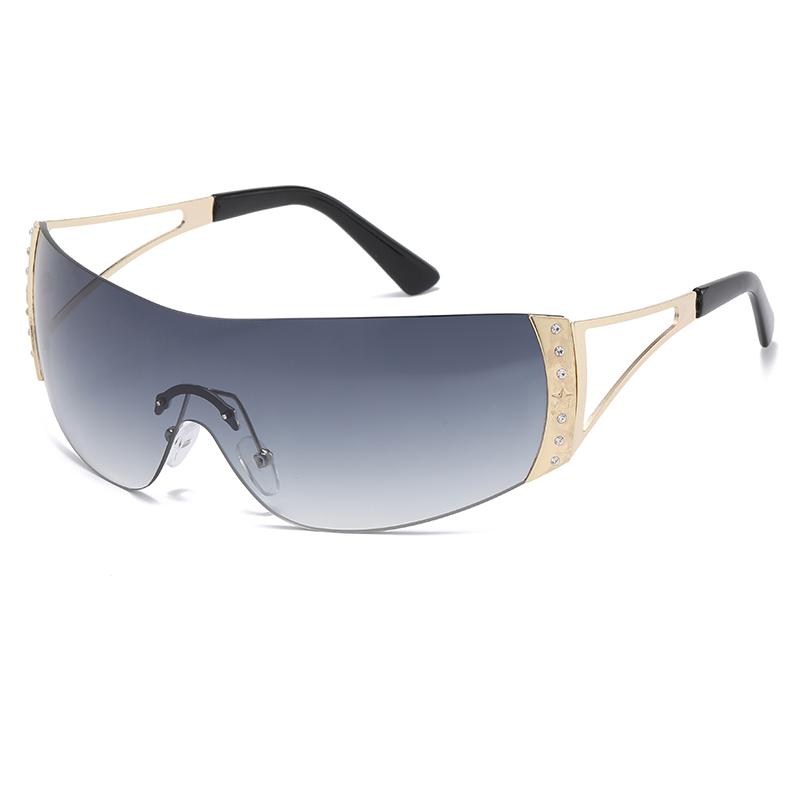 Fashion 2000 s Vintage One Piece Sunglasses Women Y2K Wrap Around Retro Sun Glasses Men Punk Eyewear Shades UV400 Oculos
Fashion 2000 s Vintage One Piece Sunglasses Women Y2K Wrap Around Retro Sun Glasses Men Punk Eyewear Shades UV400 Oculos