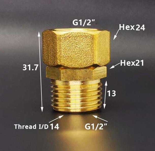 DN15 DN20 DN25 1/2 3/4 1 BSP Female Male Union Coupler Adater Elbow Brass Plumbing Fitting Connector Home Garden Water
DN15 DN20 DN25 1/2 3/4 1 BSP Female Male Union Coupler Adater Elbow Brass Plumbing Fitting Connector Home Garden Water