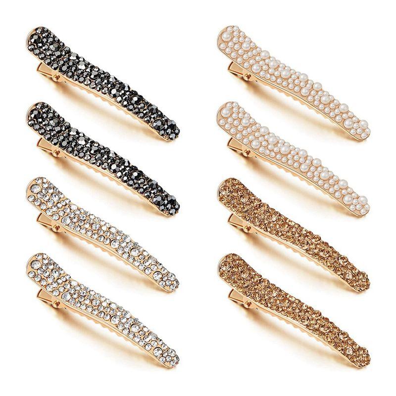 AEE4-8Pcs Rhinestone Alligator Hair Clips Duckbill Hairpins Hair Barrettes For Women Girls Hair Styling Tools Accessories золотой
AEE4-8Pcs Rhinestone Alligator Hair Clips Duckbill Hairpins Hair Barrettes For Women Girls Hair Styling Tools Accessories золотой