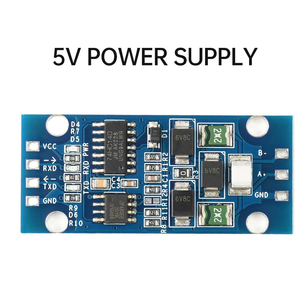 DC 3.3V/5V TTL turn RS485 Module 485 to Serial UART Level Mutual Conversion Hardware Automatic Flow Control
DC 3.3V/5V TTL turn RS485 Module 485 to Serial UART Level Mutual Conversion Hardware Automatic Flow Control